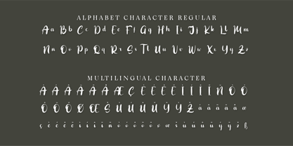 CF Janellyssa Font Poster 7