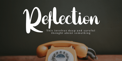 CF Janellyssa Font Poster 3