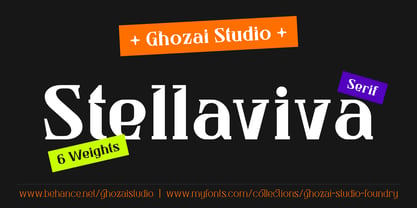Stellaviva Font Poster 1