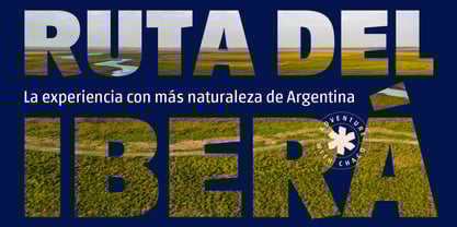 Chaco Font Poster 3