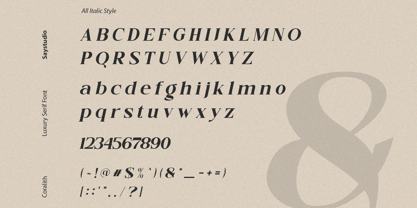 Coralith Font Poster 12