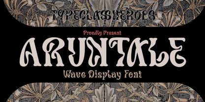 Aruntale Font Poster 1
