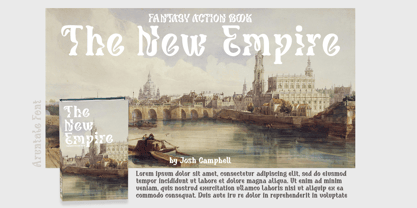 Aruntale Font Poster 5