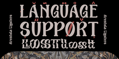 Aruntale Font Poster 8