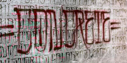 San Jose Graffiti Font Poster 3