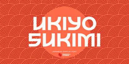 Ukiyo Sukimi Font Poster 5