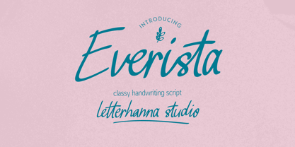Everista Font Poster 1