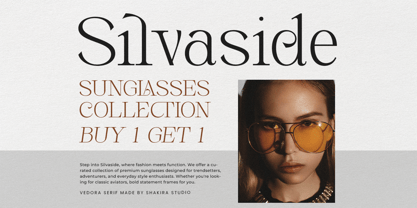 Vedora Font Poster 2