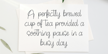 CF Yumita Claire Font Poster 5