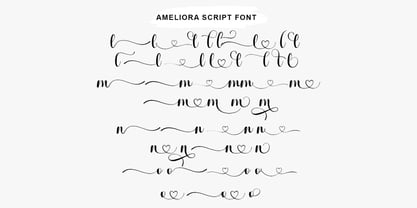Ameliora Font Poster 12