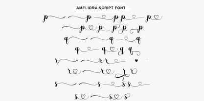 Ameliora Font Poster 13