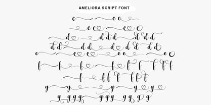 Ameliora Font Poster 10
