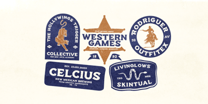 Hardwest Font Poster 2