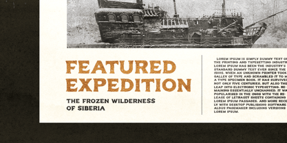 Hardwest Font Poster 6