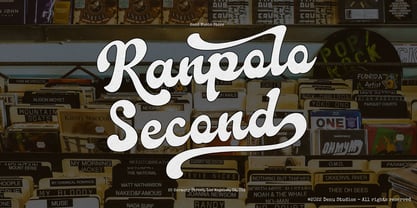 Karstelo Font Poster 3