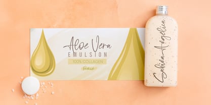 Sabina Angellica Font Poster 2