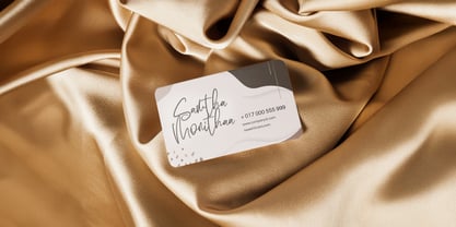 Sabina Angellica Font Poster 3