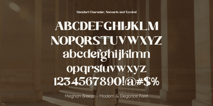 Meghan Breeze Font Poster 8