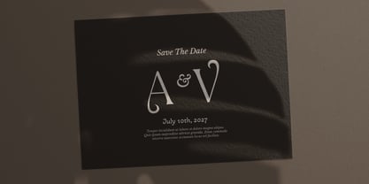 Botanics Display Font Poster 6