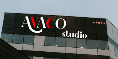 Aciro Grande Font Poster 2