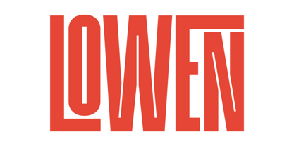 WS Lowen Font Poster 1