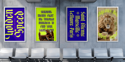 Midnights Kings Font Poster 12