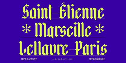 Midnights Kings Font Poster 5