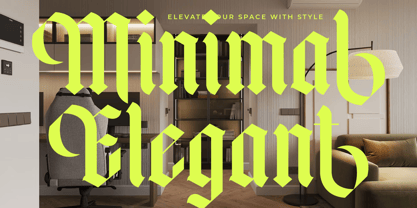 Midnights Kings Font Poster 7