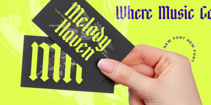 Midnights Kings Font Poster 4