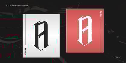 Noxa Gothic Font Poster 2