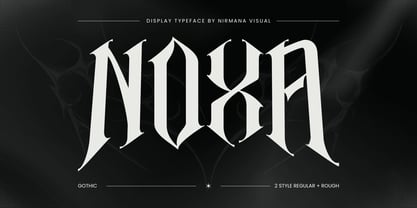 Noxa Gothic Font Poster 1