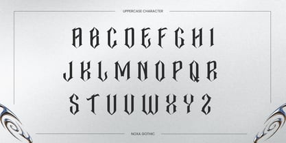 Noxa Gothic Font Poster 4