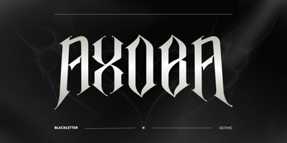 Noxa Gothic Font Poster 10