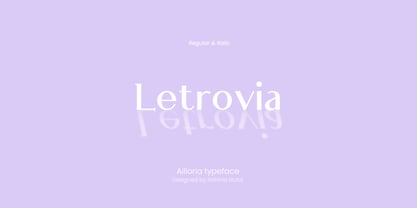 Ailloria Font Poster 5