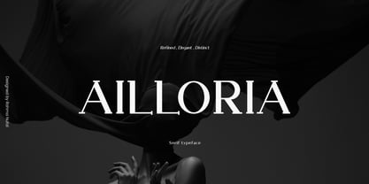 Ailloria Font Poster 1