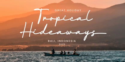 Symphonica Font Poster 5