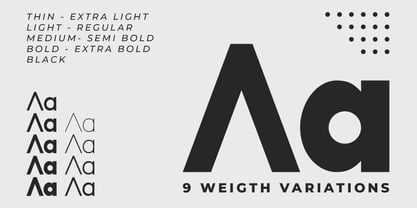 Montenna Font Poster 3