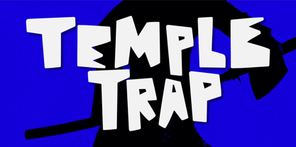 Temple Trap Font Poster 1