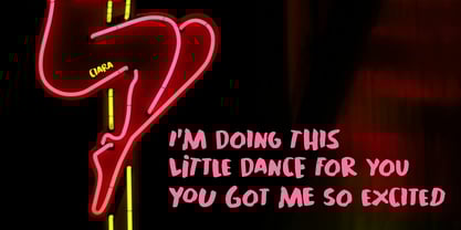 Exxxited Font Poster 4