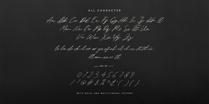 Right Sign Font Poster 9