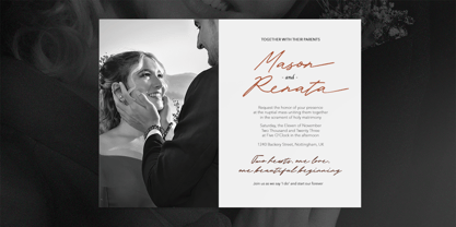 Right Sign Font Poster 4