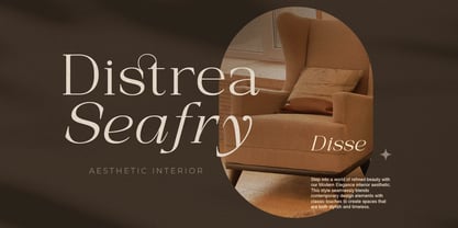 Arfide Mostera Serif Font Poster 2