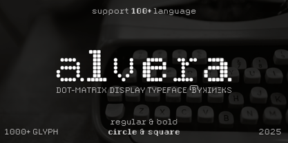 Alvera Font Poster 1