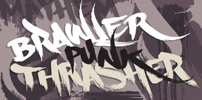 Fresh Paint Graffiti Font Poster 3