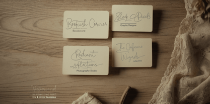 Vesperiand Font Poster 9