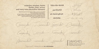 Vesperiand Font Poster 3