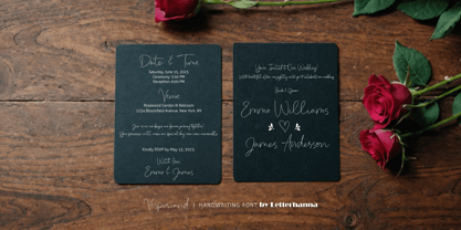 Vesperiand Font Poster 5