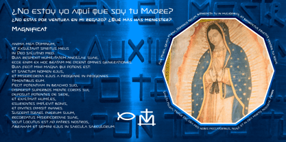 Guadalupana Font Poster 6