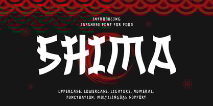 Shima Font Poster 1