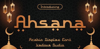 Ahsana Font Poster 1
